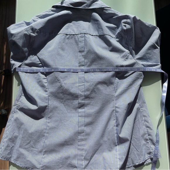 Zac And Rachel Button Down Striped Size 1X - Picture 9 of 9